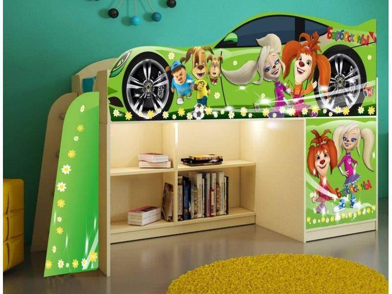 детская кровать барбосики модель 1 в Нижневартовске