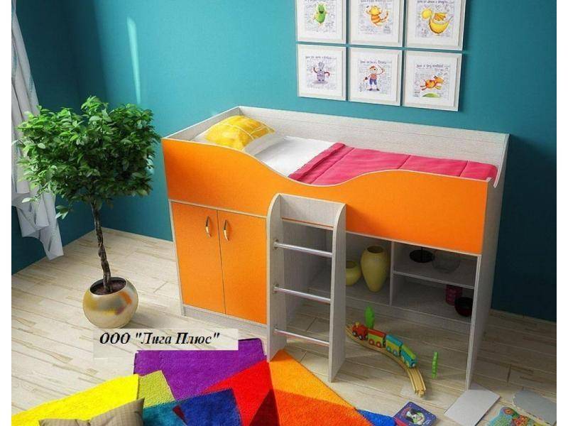 кровать- чердак лдсп в Нижневартовске