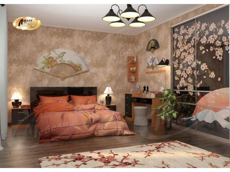 спальня в японском стиле азалия в Нижневартовске