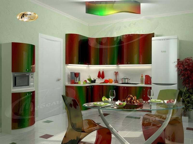 кухня цветная дея спектрум в Нижневартовске