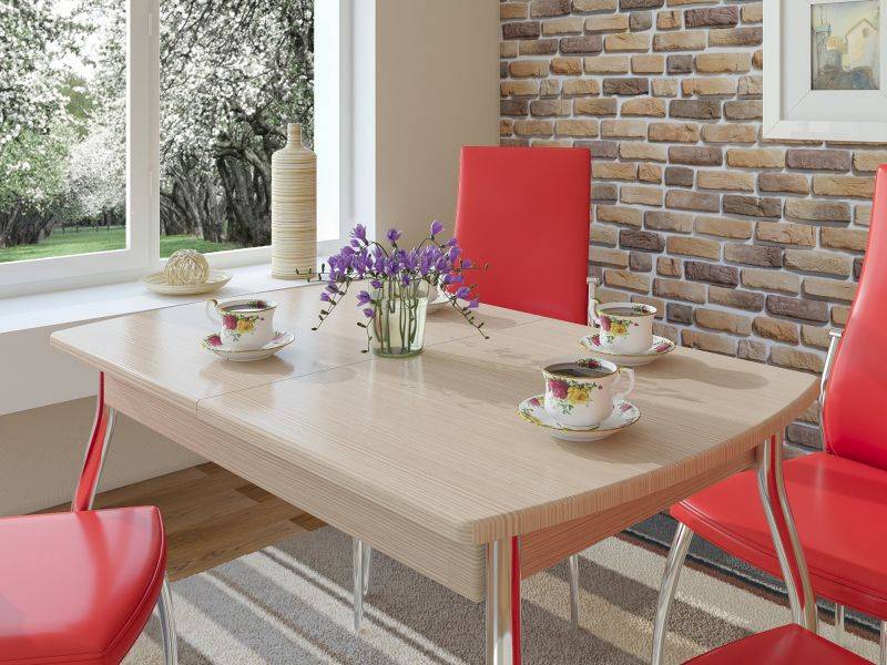 cтол бабочка кухонный раздвижной в Нижневартовске