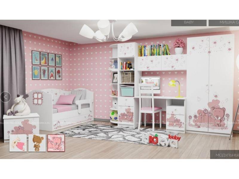 комната для девочки мишка girl в Нижневартовске