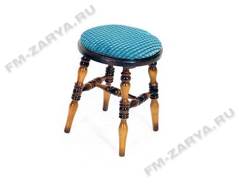 табурет точеный с проножкой (пуфик) в Нижневартовске