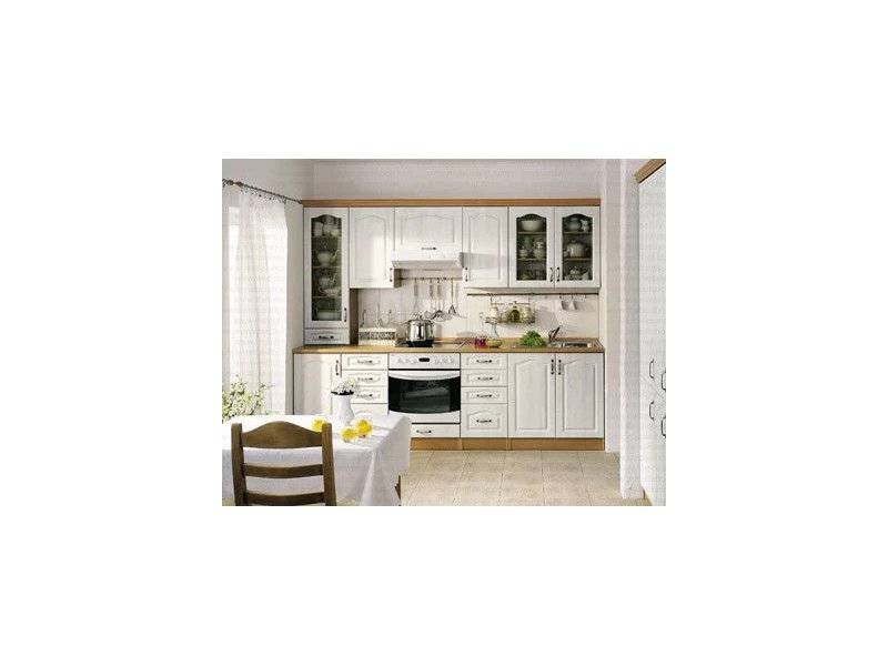 белая классическая кухня в Нижневартовске