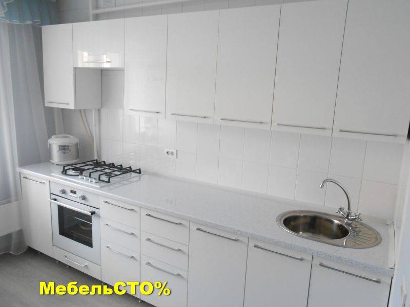 кухня с фасадом акрил в Нижневартовске