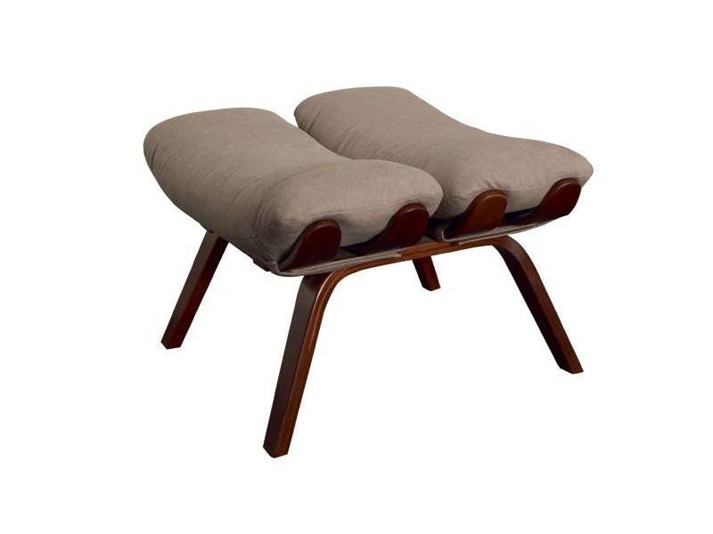 пуф ессей ткань какао, каркас вишня в Нижневартовске