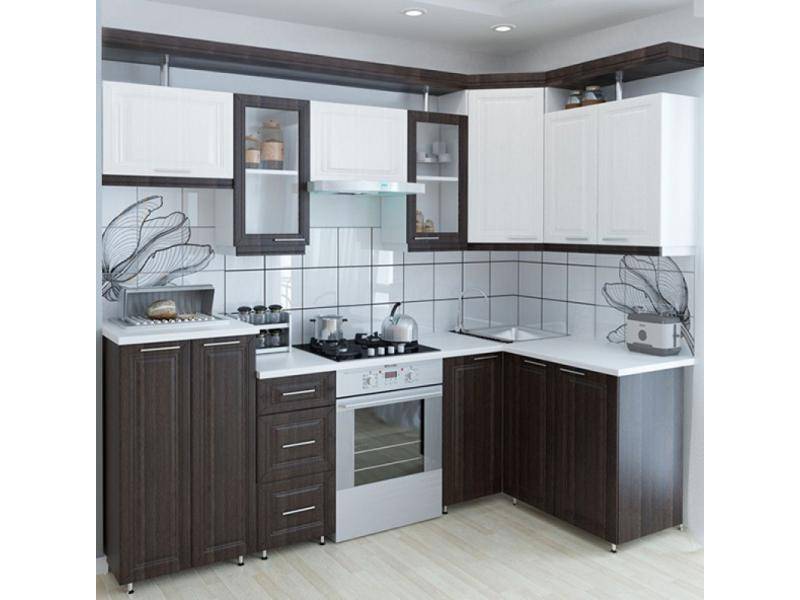 кухня угловая «надежда 2.1 (мдф п)» в Нижневартовске