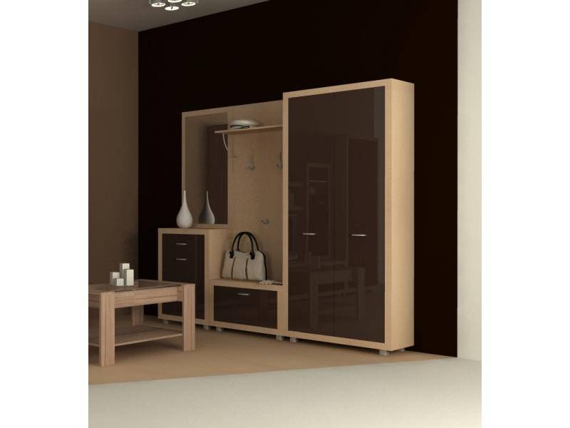 мебель для прихожей с глянцевыми фасадами палермо в Нижневартовске