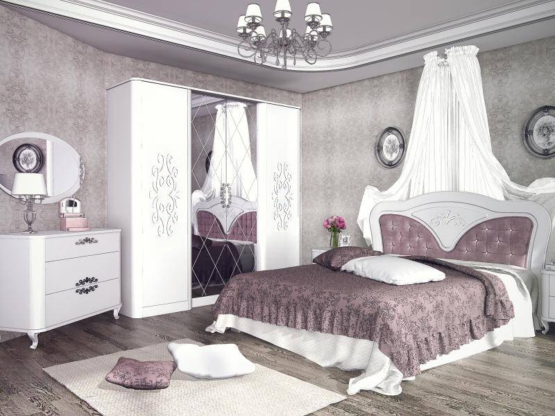 белая спальня бланж для девочки в Нижневартовске