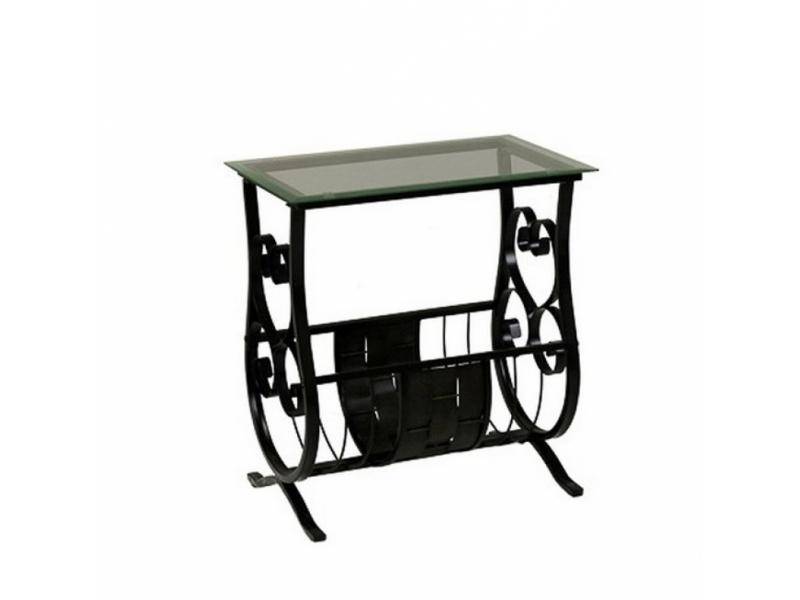 стол журнальный металлический, с коваными элементами-1682к в Нижневартовске