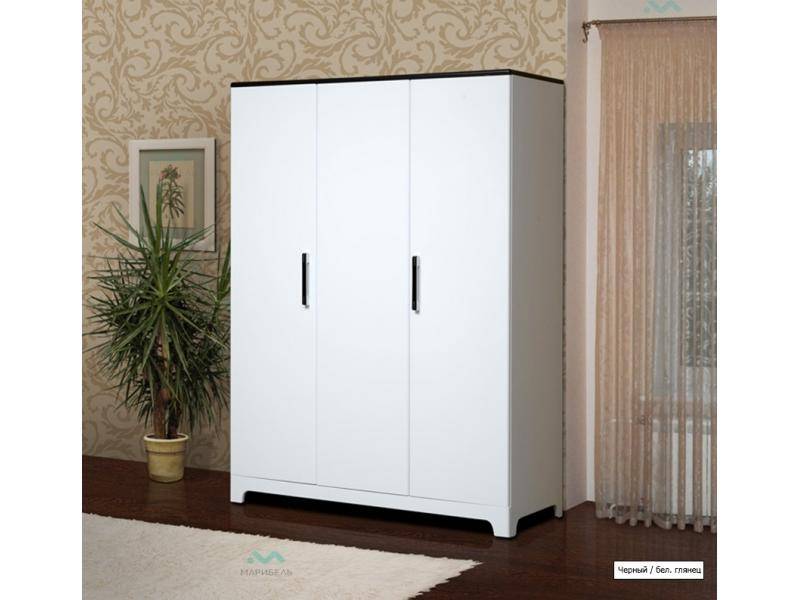 белый шкаф в спальню милана 4 в Нижневартовске