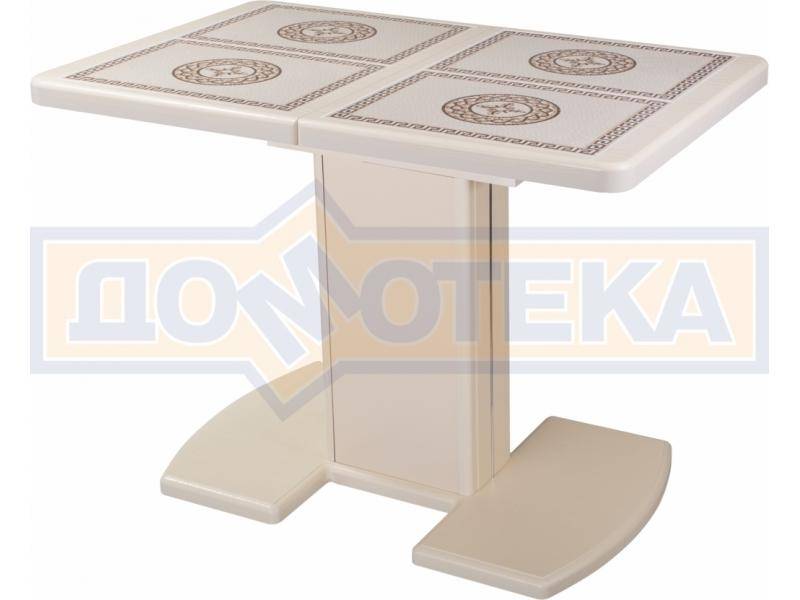 стол с плиткой шарди пр с центральной ножкой 05 в Нижневартовске