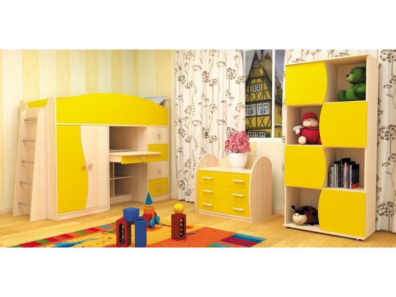 набор мебели жемчужина в желтом цвете в Нижневартовске