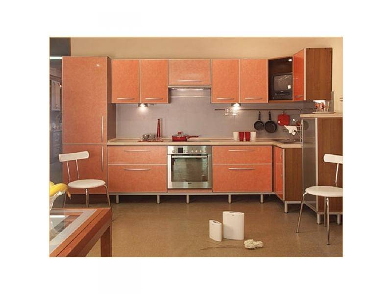 кухонный гарнитур угловой пластик в Нижневартовске