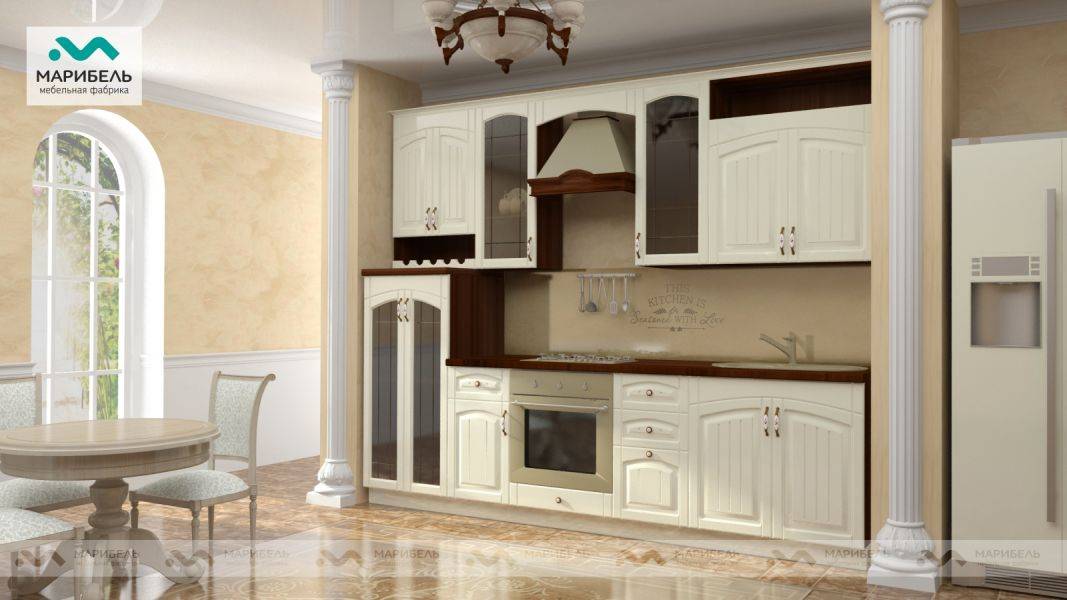 кухня ника-1 фасад кантри в Нижневартовске