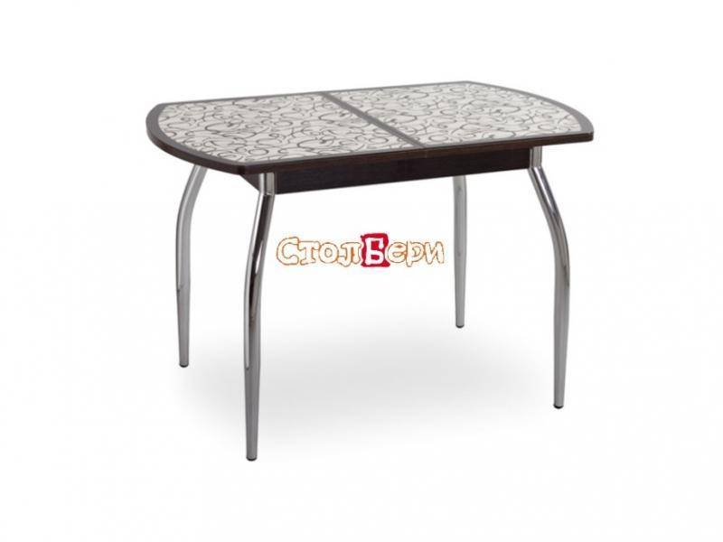 раскладной обеденный стол чикаго ст (6191) фотопечать в Нижневартовске