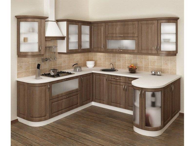 кухня угловая под дерево в Нижневартовске