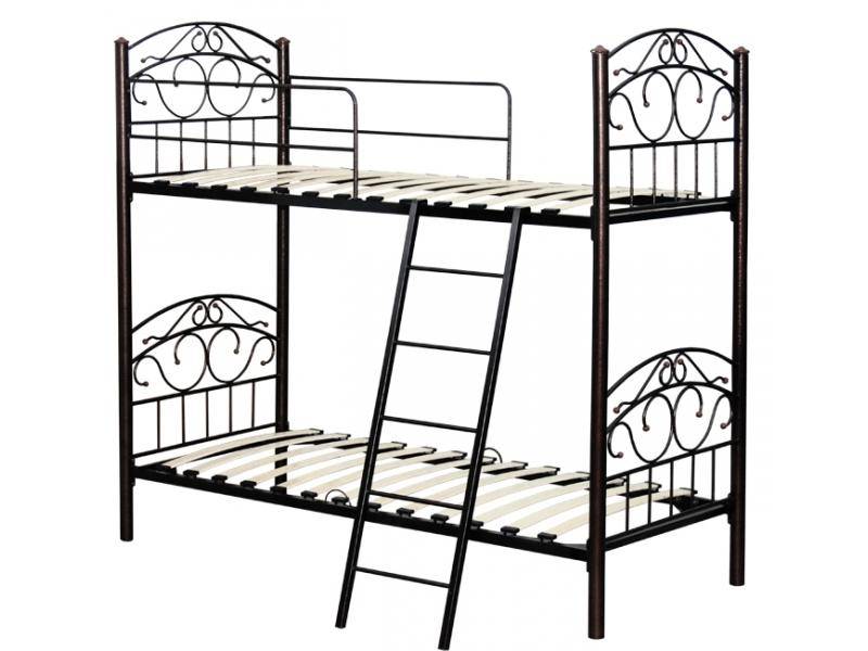 кровать двухъярусная одинарная анжелика м2я в Нижневартовске