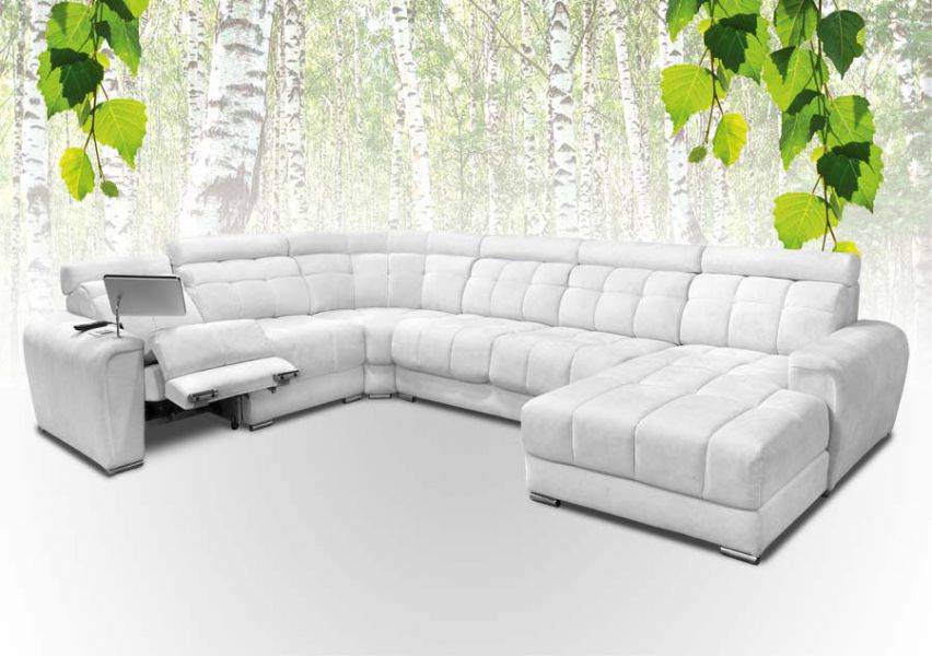 угловой диван с оттоманкой арабелла в Нижневартовске