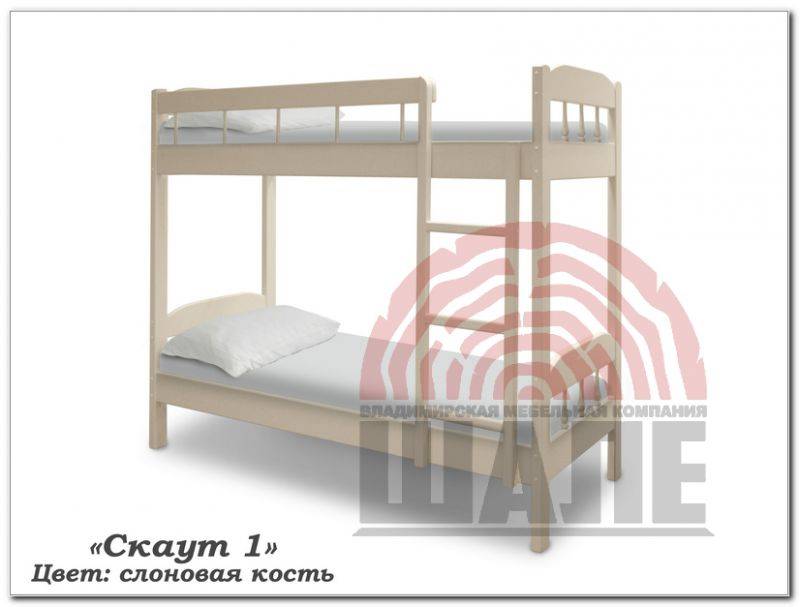 детская двухъярусная кровать скаут 1 в Нижневартовске