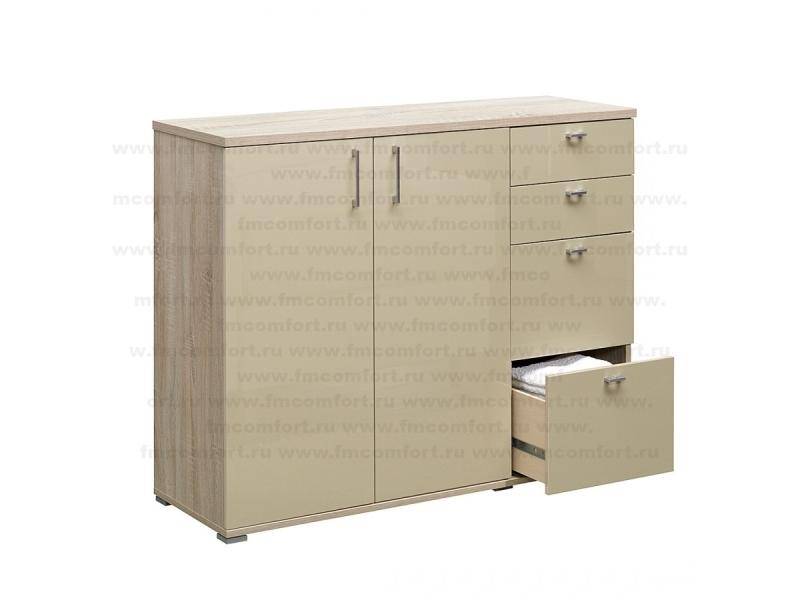 вместительный бежевый комод элит в Нижневартовске