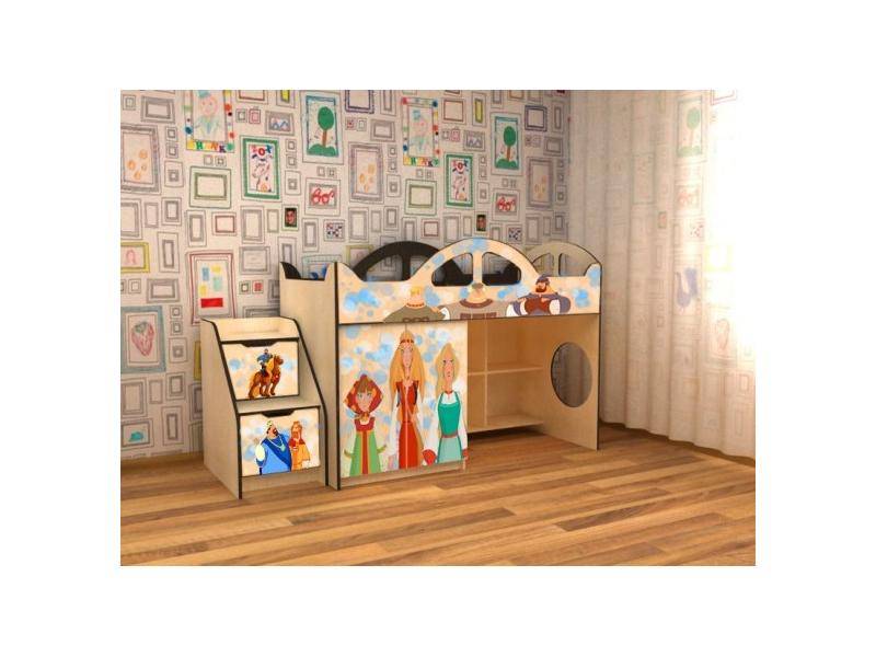 кровать детская с уф печатью кд альфа 7.2 в Нижневартовске