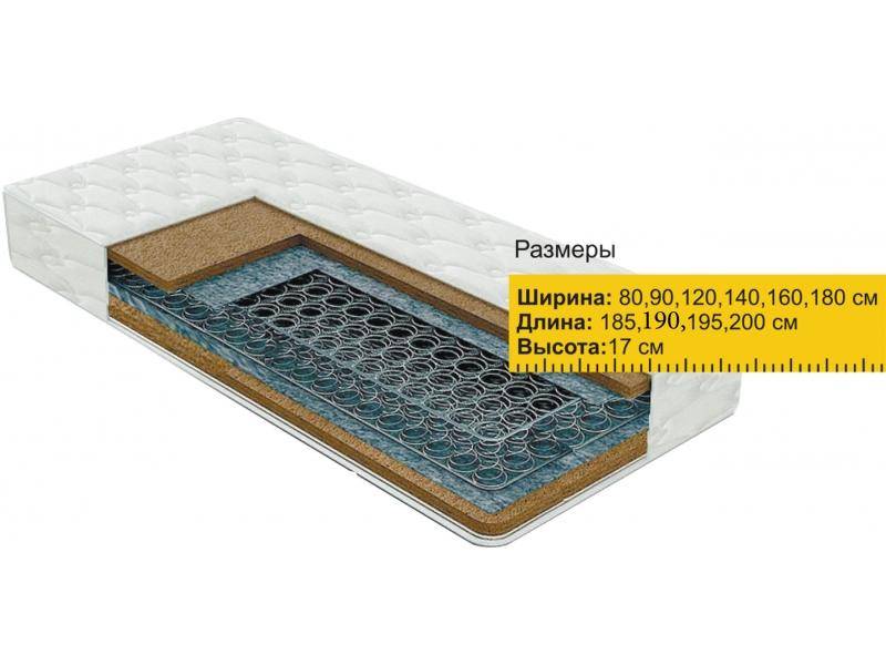 матрас comfort кокос боннель в Нижневартовске