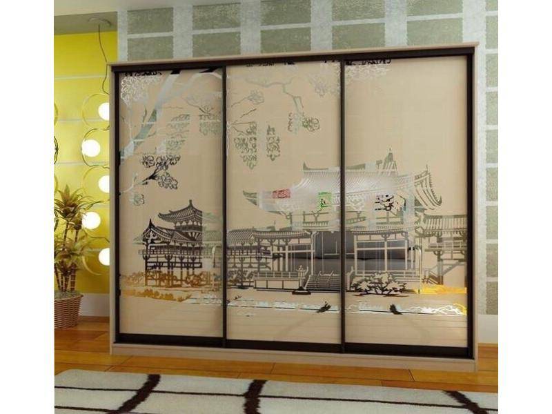 большой шкаф-купе с фотопечатью в Нижневартовске