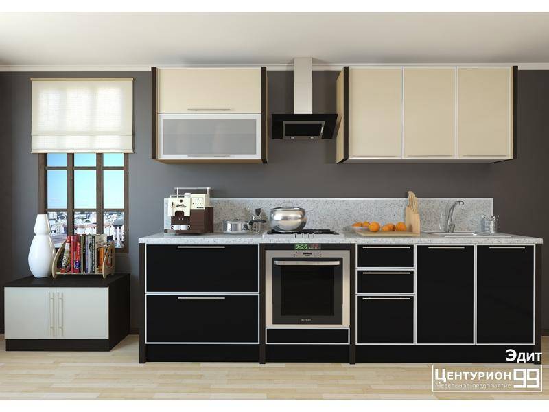 кухонный гарнитур прямой эдит в Нижневартовске