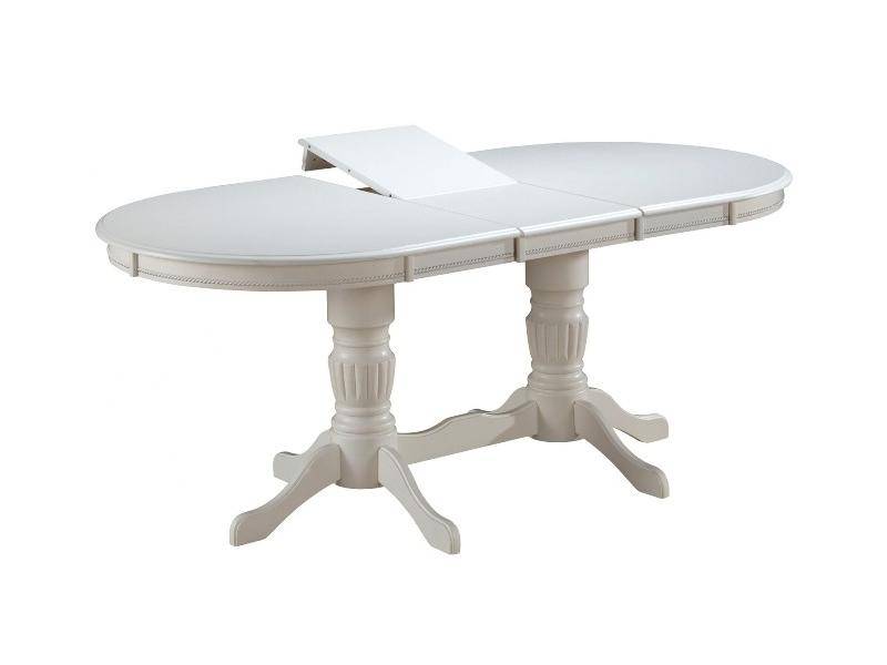 стол anjelica t6ex2 кремово-белый в Нижневартовске