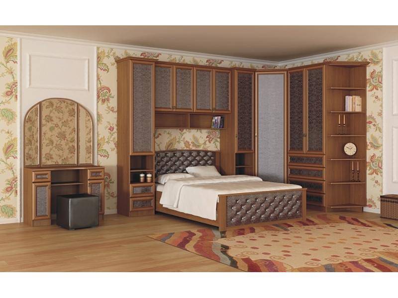 угловой спальный гарнитур барселона 01 в Нижневартовске