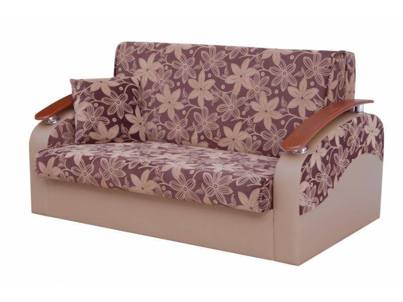 классический диван с деревянными ручками лидия 5 в Нижневартовске