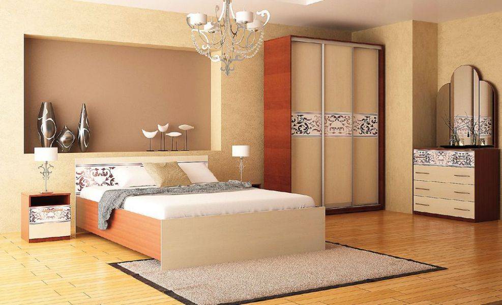 набор мебели для спальни анжелика-3 в Нижневартовске
