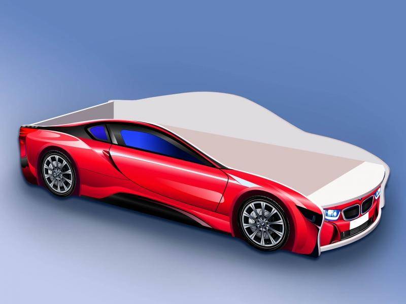 кровать-машина бмв красная в Нижневартовске