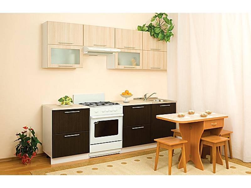 кухонный гарнитур прямой ректа в Нижневартовске