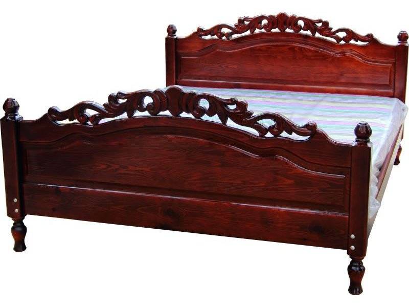 кровать горка 200x90 с прорезной резьбой в Нижневартовске