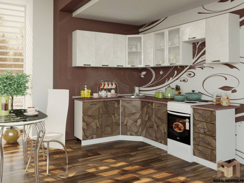 кухонный угловой гарнитур глобус в Нижневартовске