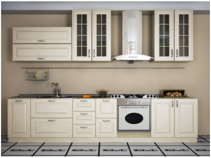 кухня прямая мдф элиза в Нижневартовске