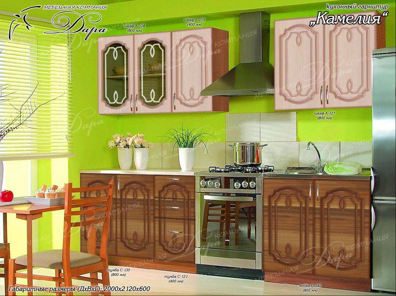кухонный гарнитур камелия в Нижневартовске