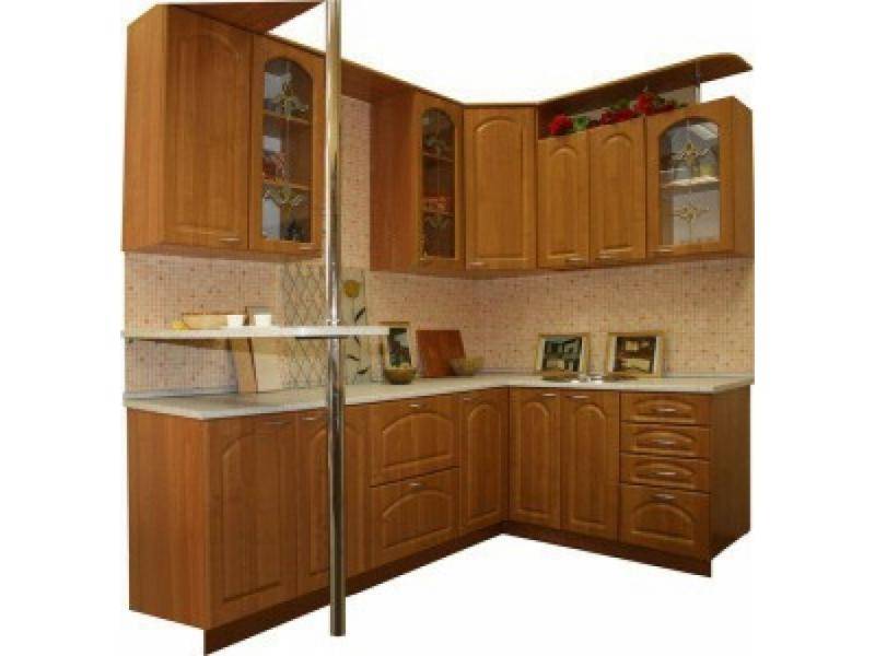 кухонный гарнитур угловой ольха 1 в Нижневартовске