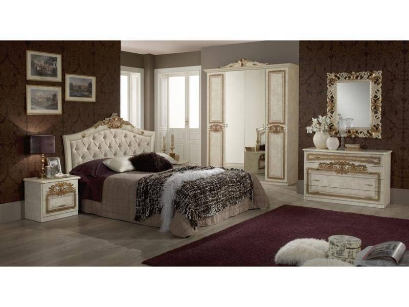 спальный гарнитур мишель бежевая ткань в Нижневартовске