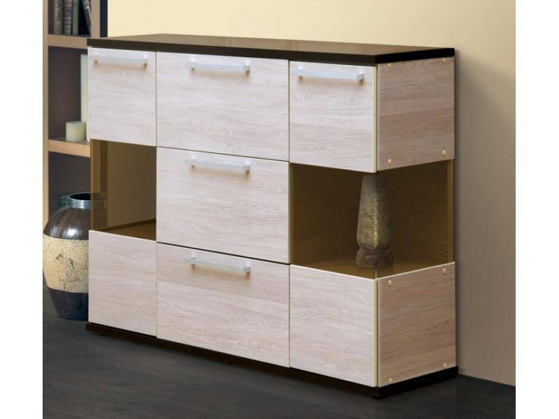 комод-витрина с комбинир. дверями и 3-мя ящ. в Нижневартовске