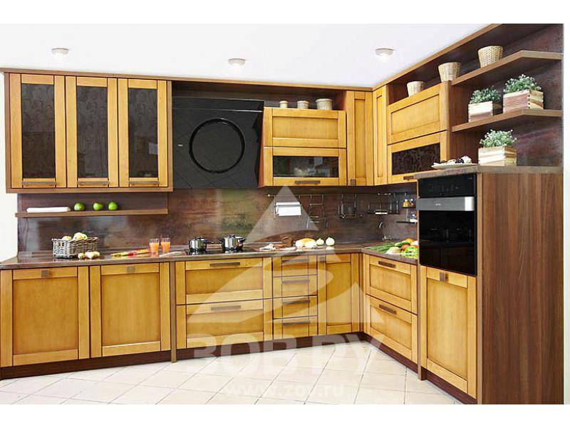 кухонный гарнитур массив ольха т301 111 в Нижневартовске