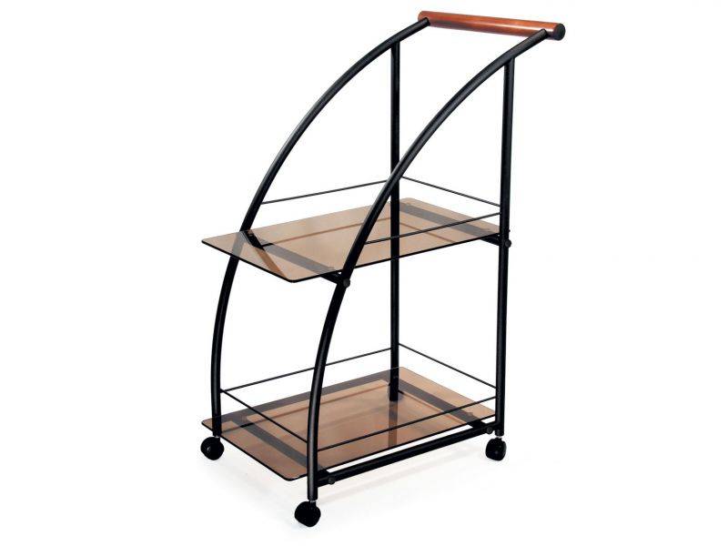 стол сервировочный баккара черный/тонированное в Нижневартовске