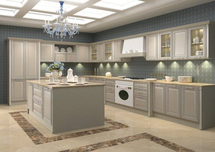 классическая угловая кухня силенцио в Нижневартовске