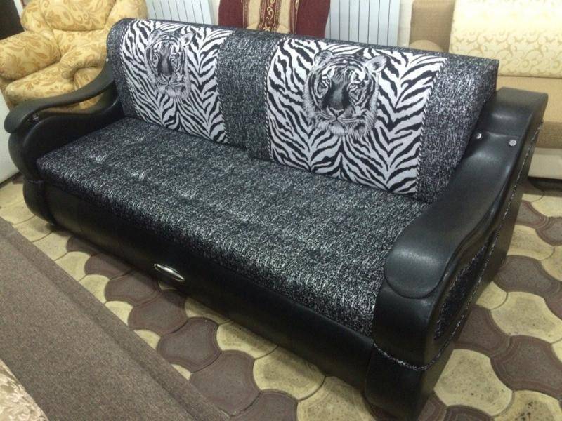темно-серый диван с термопринтом в Нижневартовске