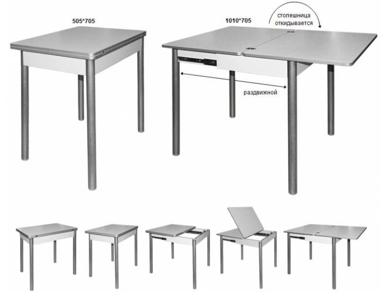 стол кухонный м 142.82 в Нижневартовске