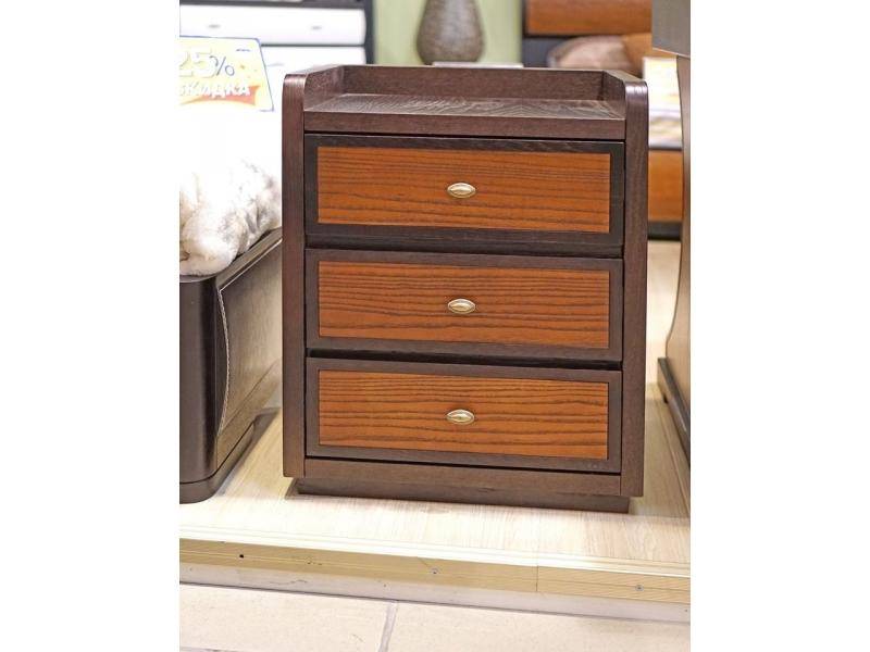 тумба прикроватная с тремя ящиками этель россия в Нижневартовске