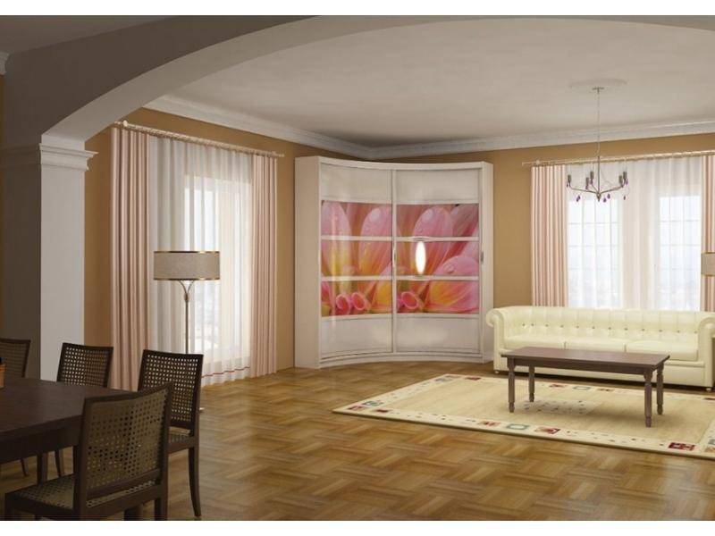 радиусный шкаф-купе нарайна 2 в Нижневартовске