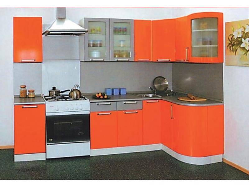 кухонный гарнитур угловой оля-2 в Нижневартовске